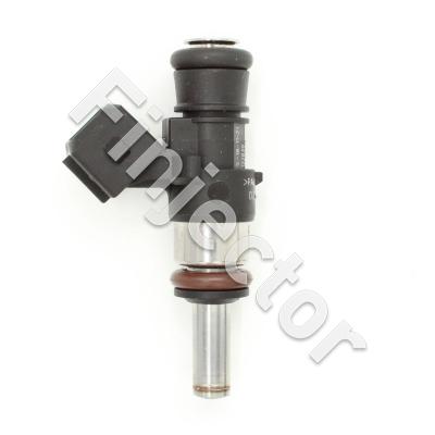 EV14 injector, 12 Ohm, 485cc, E26°, Jetronic (EV1), O-O 34 mm, Short, Long Spray End (Bosch 0280158211)