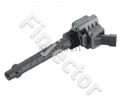 Single Fire Ignition Coil P65, w/o power stage. Genuine Bosch
