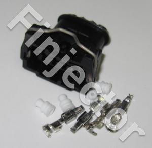 4 pole Jetronic connector set with pins and seals (1.5-2.5 mm2)