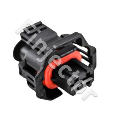 Compact 1.a / Connector 2 Pole / Code 1 / JPT / Black (Bosch 1928403698)