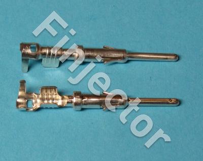 KKS LKS 1,5 ELA, 1- 2.5 mm², Round male pin, Tin-plated, Ø 1,5 mm, Temp. Range 150 °C