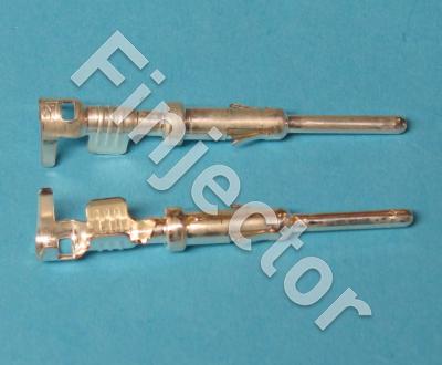 KKS LKS 1,5 ELA,  1- 2.5 mm², Round Male Pin, Silver-plated, Ø 1,5 mm