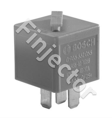 Change over mini relay, 12 V, max 60 A, resistor, V23136A1X53 (Bosch 0986332053)