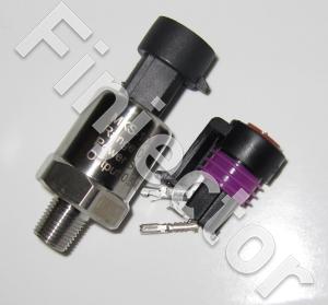 10 Bar (150 PSI) fuel/oil pressure sensor, 1/8 NPT, with connector set (MKS-10-1-8)