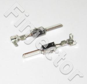 JPT male terminal (2.8 mm) for wire size 0.2-0.6 mm², 2-964297-1