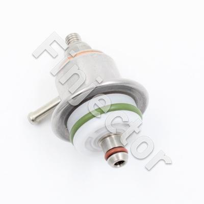 Adjustable fuel pressure regulator 1-5 bar, tip diameter 7 mm. Bosch mini size