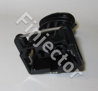 3 pole female Jetronic connector (JPT-FEMALE pins), black