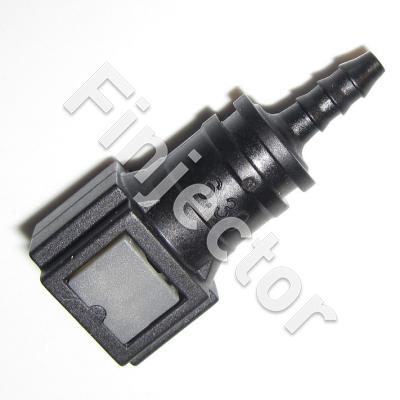 Quick connector 6.30 mm, for 4 mm PA tube / 3.5/4 mm hose