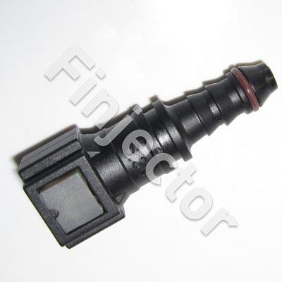 Quick connector 6.30 mm, for 8 mm PA tube / 7.5/8 mm hose