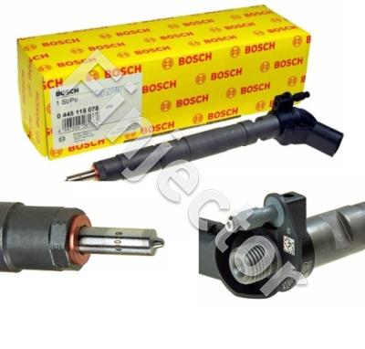 Common Rail Injector, NEW, (Bosch 0445115078), AUDI piezo