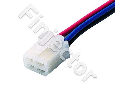 4-pole female connector with wires