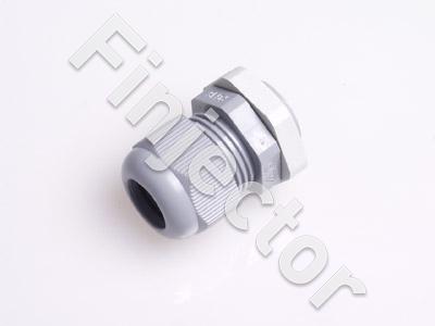 PG13 Inlet with nut, for 20,5 mm installation