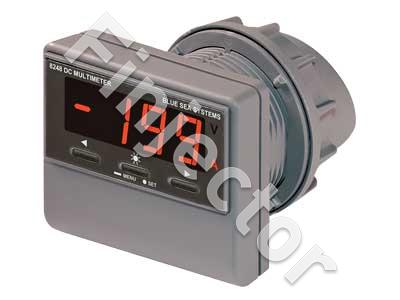 Digital voltage/ampere meter, 7-60 VDC / ±500A
