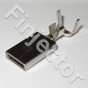 Female Ducon 9.5 Tin Plated Terminal, Cable Range 4.00 - 6.00 mm2 (loose piece)