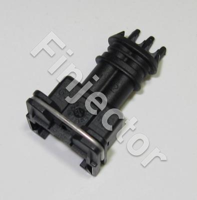 2 pole female Jetronic connector housing, MCP terminals