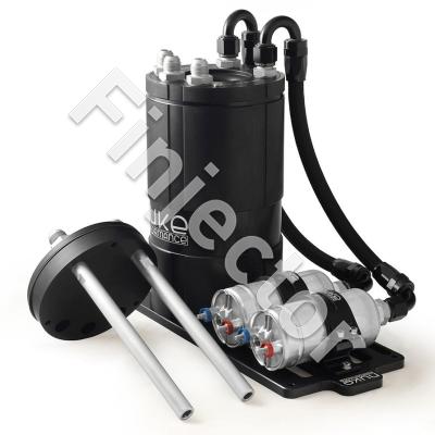 Fuel Surge Tank kit for dual external Bosch 044. Fuel Surge Tank kit for dual internal Deatschwerks 200 / 300 / 400