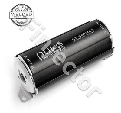 Fuel Filter 100 micron Stainless steel element, AN10 ORB  (NUKE 200-01-202)