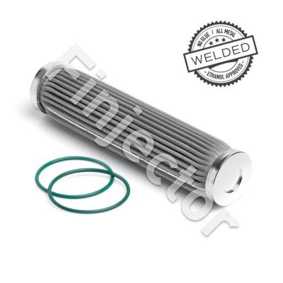 Replacement filter - 10 micron Stainless steel 200mm (NUKE 200-10-104)