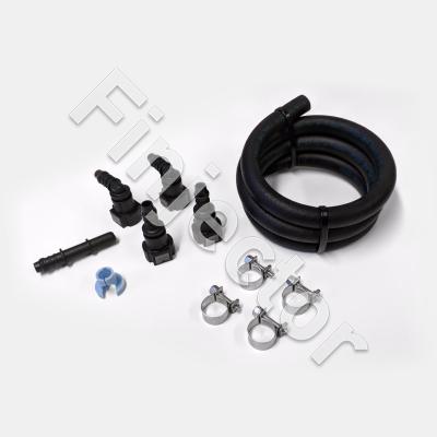 eFlexFuel installation kit, 10 mm hose + quick connectors