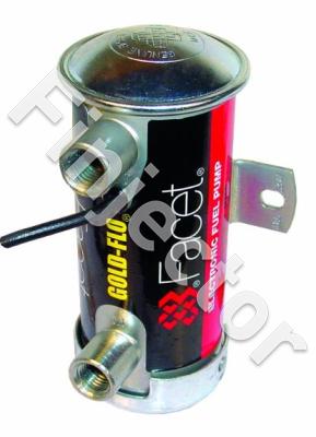Facet 480532 Red Top Cylindrical Fuel Pump, 151 L/h, RTW506