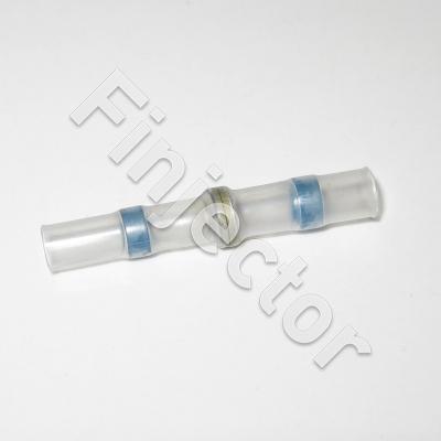 Shrink butt splice, Blue, for 4.5mm wire