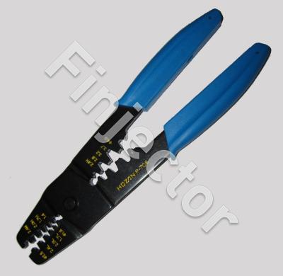 Hozan P-706 Crimping Tool, for wire size 0.08 - 2 mm2, for open barrel terminals