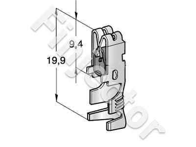 LIITIN UNI F630 CLIP 0.5-1.5mm² johdolle (1107920)