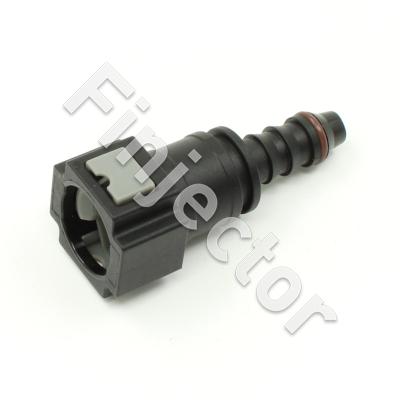 Quick connector, 7.9 mm (5/16"), 8 mm hose connection