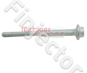 Bolt, Common Rail Injector, M6 x 1.0, Thread 33mm, Total Length 93mm (MZ-0870099S, WHT004739)