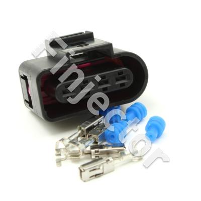 4 pole connector kit, 0.50-1.00 mm2, MCP  (8K0973724-SET-1)