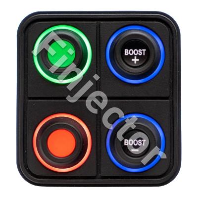 Link ECU - Link CAN Keypad 4 button, 15mm inserts (sold separately) (Link ECU 101-0234)