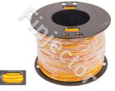 Auto Cable 1.5 mm² yellow-red (full roll = 100 m)