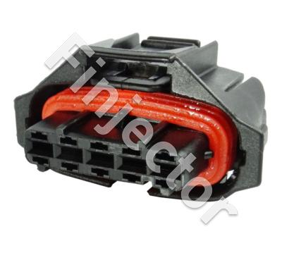 5 pole Compact connector 1.1m, Code 1, covered (Bosch 1928403738)