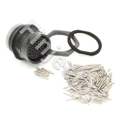 47 pole connector set, sockets, 0.2-0.5 mm2 /0.5-1 mm2