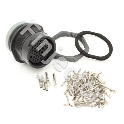 47 pole connector set, sockets, 0.3-1.5 mm2 /0.75-2 mm2