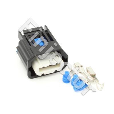 3 pole connector set for  Volvo EPS. CAN connector. (30658215-SET)