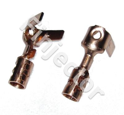 Connector for copper wire ignition cable, "VW"-type