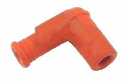 Ignition connector (SAE) for coils and plugs, 5 kOhm, wood screw