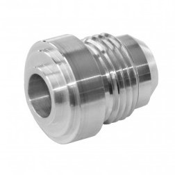 AN10 Weld On Bung, 7/8"x14 UNF Male Thread, Aluminium