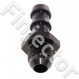 AN8 Male to Hose Barb 1/2" (12 mm) Straight Fitting