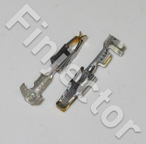 Junior Power Timer (JPT) FEMALE terminal for wire size 0.5 - 1.5 mm², Gold plated, for single wire seal