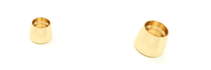 PTFE Hose olive inserts (brass)