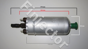 3 bar Bosch fuel pump with 12 mm / 8 mm hose connectors 2