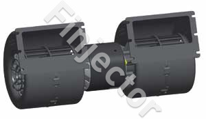 SPAL 008-A45-02D 12V, 182W, 690 m³/h, LxBxH::310x128x113mm, puhaltava