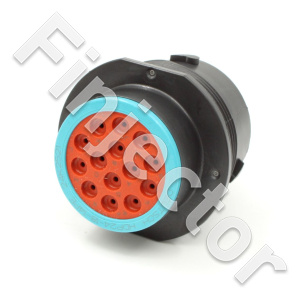 14 pole connector, DT pins  (HDP24-18-14PE) 2