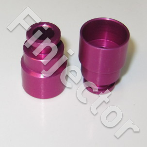 Bottom adapter (PURPLE) for EV14 injectors with long spray end