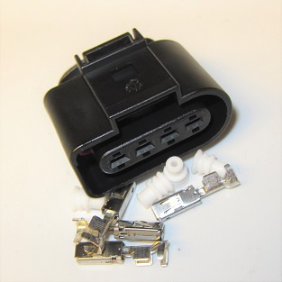 4 pole connector set for VAG coils with integrated trigger unit