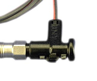 Hehkutulpan liittimen liitinkotelo, kaapelin ulkohalkaisija max 2.4 mm 