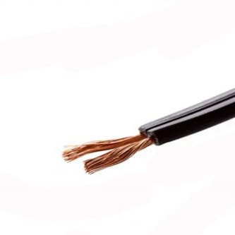 Autocable 2X0.75 mm² black  (full reel=100m)