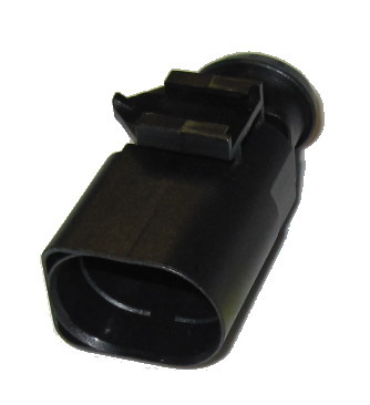 6 pole connector, JMT male pins, 2 rows (3B0973813)